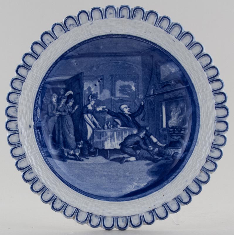 Plate Mistakes a gentlemans house for an Inn c1910